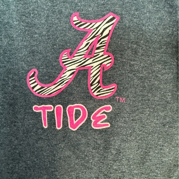 The University of Alabama Pink Roll Tide Roll Spirit Long Sleeve Top - Picture 5 of 7